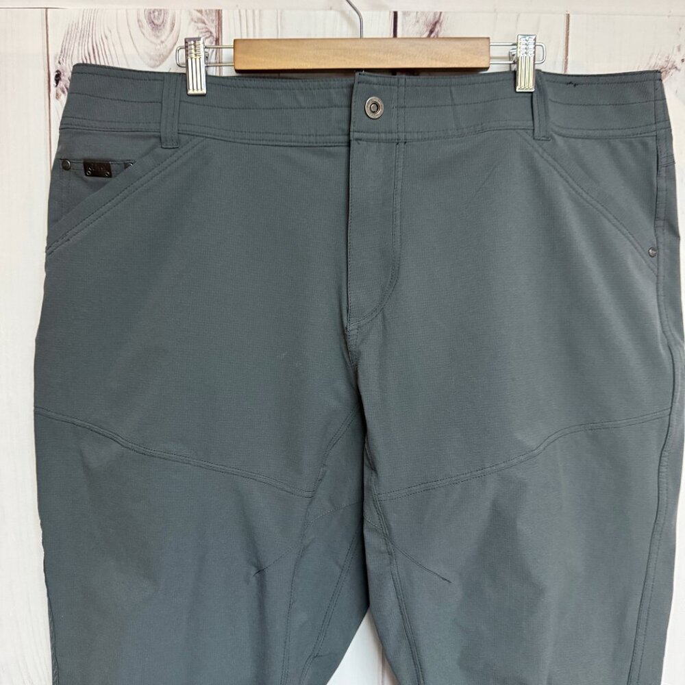 KÜHL Men’s Silencr Pants 44x31 Gray Performance Hiking EUC - Picture 2 of 11